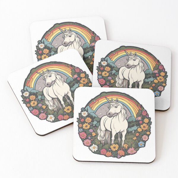 Item preview, Floral Unicorn_! designed and sold by ᴛʜᴇ ᴛɪɴʏ Qᴜɪʀᴋ ᴄᴏ..