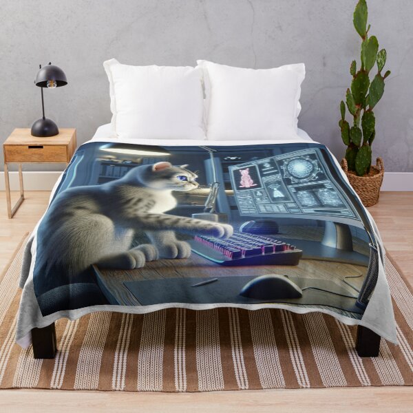 Item preview, Copy of Hacker Cat,Bug Buster designed and sold by majidi1.