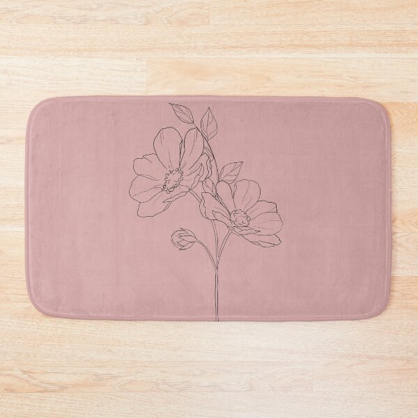 Item preview, Minimalist flower outline designed and sold by ArtistryByColls.
