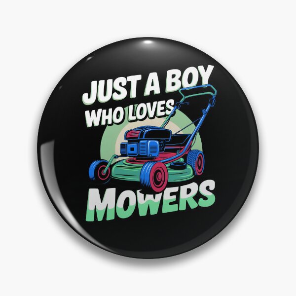 Item preview, Just a boy who loves lawn mowers Gardening Lawn mowing designed and sold by MTRBSK11.