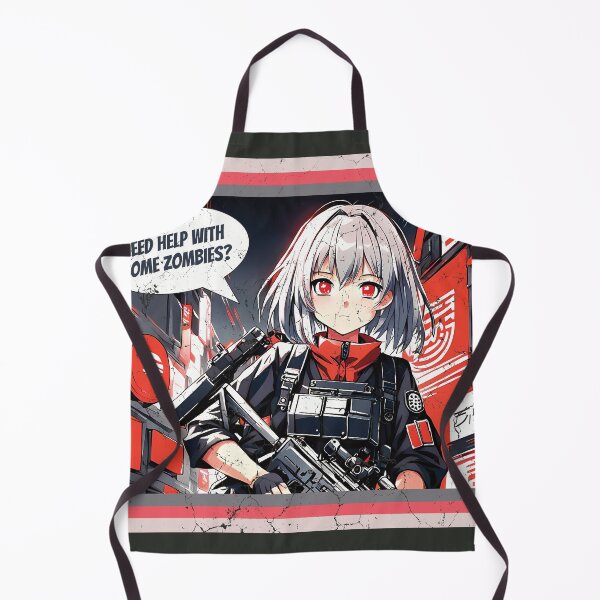 Item preview, Zombie Killer: The Cute Anime Kind! designed and sold by ORuaircDesigns.