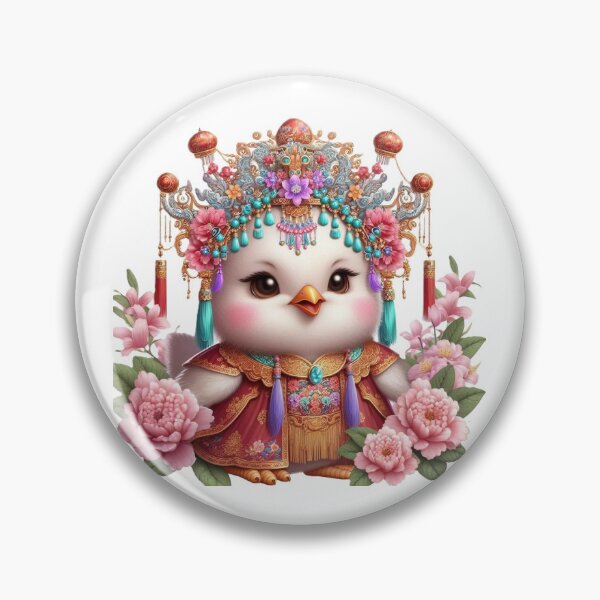 Artikelvorschau, 109 - ChickeM Chicken Chinesische Kaiserin-Serie: Chickie Princess entworfen und verkauft von ChickeM.