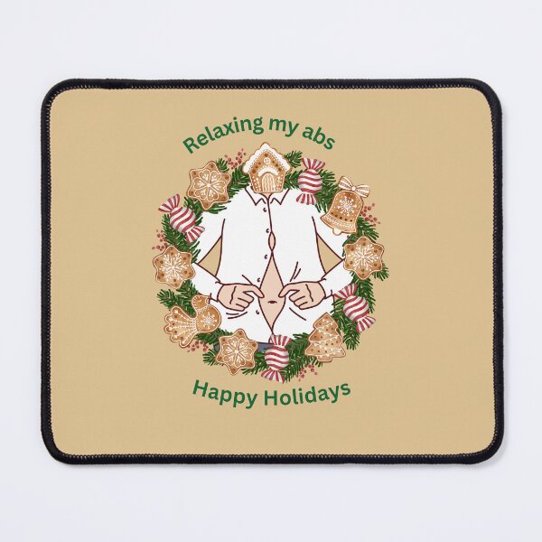 Item preview, Christmas - Relaxing my abs designed and sold by Cozycreationden.