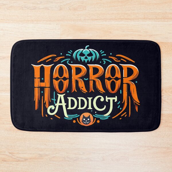 Item preview, Halloween Horror addict, typography designed and sold by maxmaj.