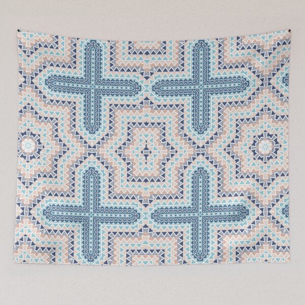 Item preview, Neon Love Triangle Beige Pattern designed and sold by ilovespmaestax.