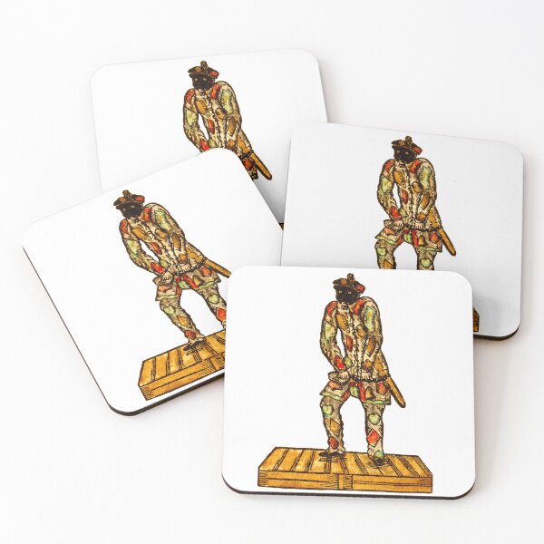 Item preview, Commedia dell'Arte Harlequin Arlecchino Arlequin Zanni designed and sold by Talia Felix.