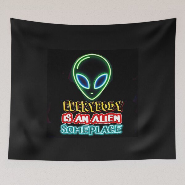 Item preview, Everybody is an Alien Someplace 4 designed and sold by Charlies-Artbox.