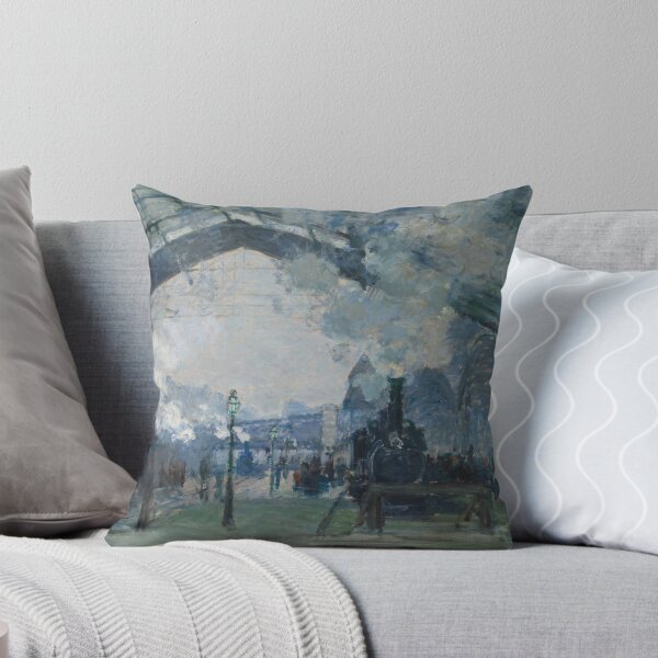 Item preview, Arrival of the Normandy Train, Gare Saint-Lazare (1877) designed and sold by amonarte.