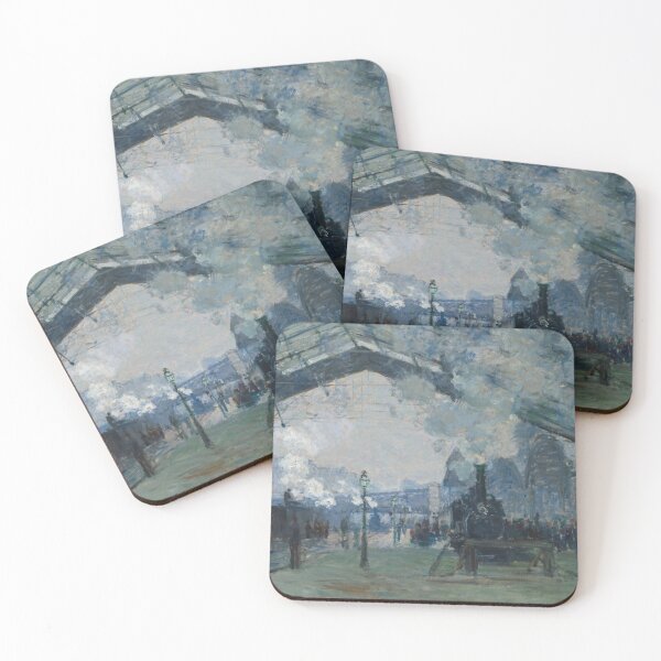 Item preview, Arrival of the Normandy Train, Gare Saint-Lazare (1877) designed and sold by amonarte.