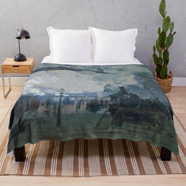 Item preview, Arrival of the Normandy Train, Gare Saint-Lazare (1877) designed and sold by amonarte.