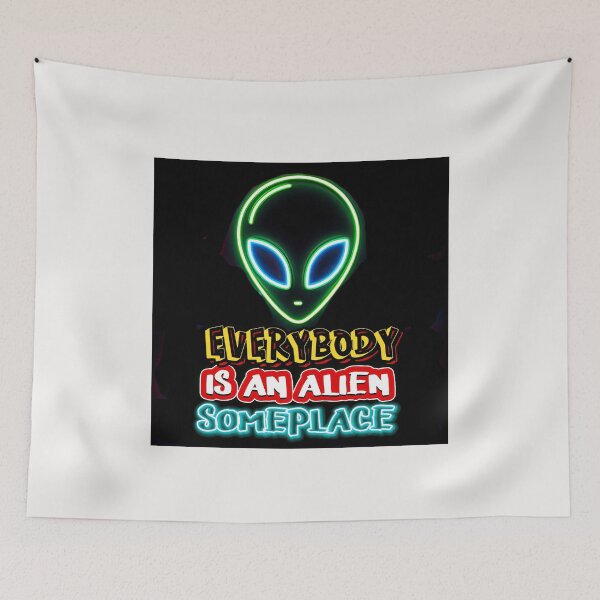 Item preview, Everybody is an Alien Someplace 5 designed and sold by Charlies-Artbox.