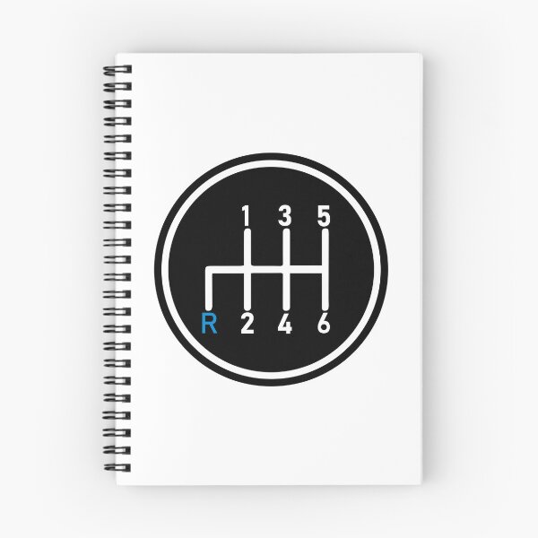 Item preview, 6 Speed Manual Transmission Logo 1 (Blue R Bottom Left) designed and sold by 718Raindeer.