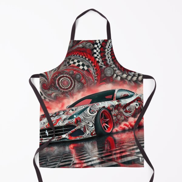 Item preview, Psychadelic red ferrari designed and sold by Psychacharm.