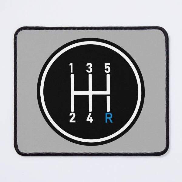Item preview, 5 Speed Manual Transmission Logo 1 (Blue R) designed and sold by 718Raindeer.