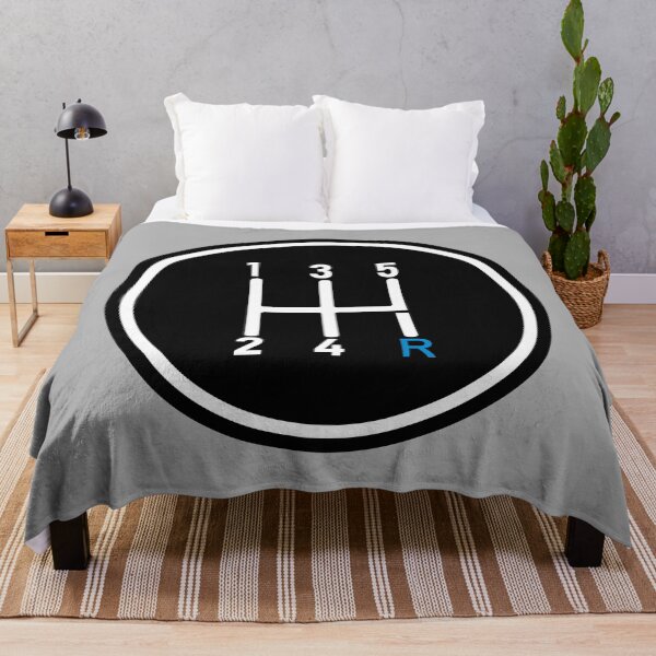 Item preview, 5 Speed Manual Transmission Logo 1 (Blue R) designed and sold by 718Raindeer.