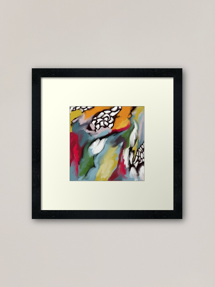 Alternate view of colorful revolution Framed Art Print