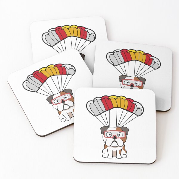 Item preview, Happy Bulldog has a parachute designed and sold by Pet Station.