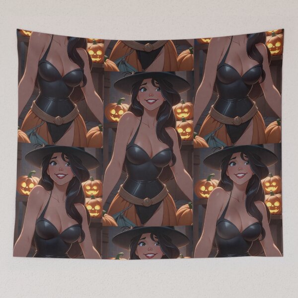 Item preview, Black Vinyl Bathing Suit Witch designed and sold by KillerCrafts.
