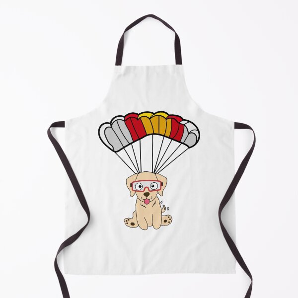 Item preview, Happy labrador retriever dog has a parachute designed and sold by Pet Station.