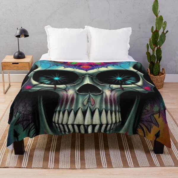 Item preview, Abstract Sugar Skull designed and sold by TheDarkWardrobe.