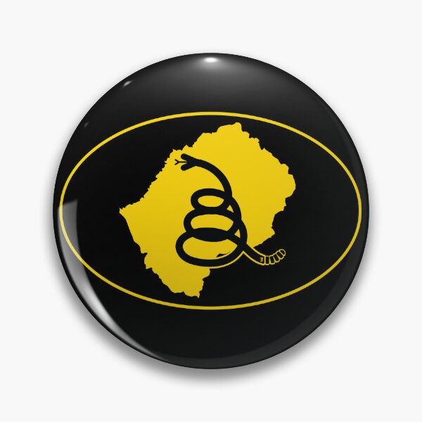 Item preview, LESOTHO - Freedom Is The Superpower - Modern Gadsden Snake Flag - Dont Tread On Me design designed and sold by pelagio.
