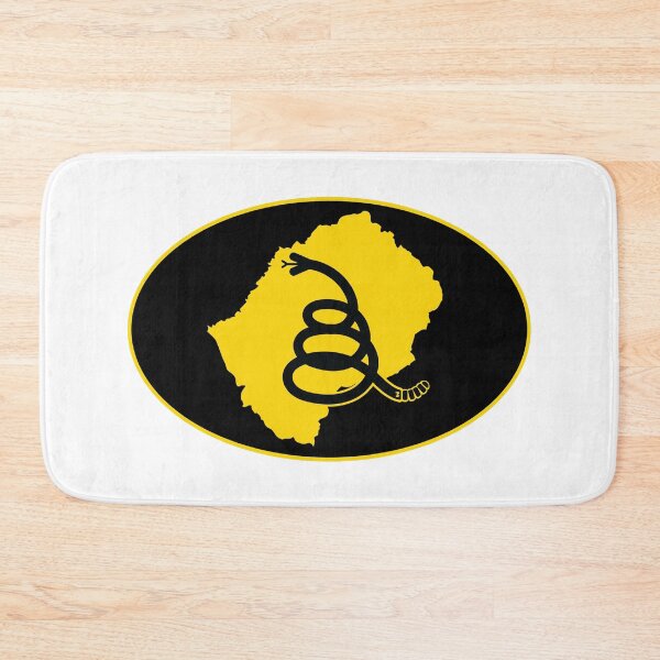 Item preview, LESOTHO - Freedom Is The Superpower - Modern Gadsden Snake Flag - Dont Tread On Me design designed and sold by pelagio.