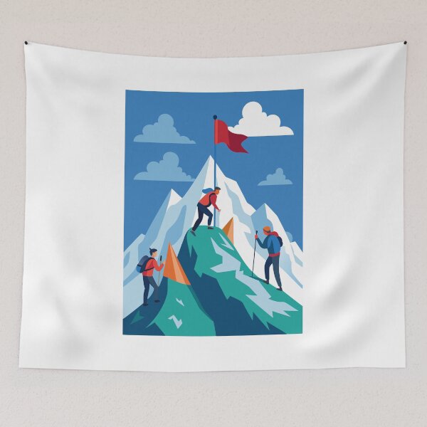 Item preview, ClimbersPlantFlags designed and sold by Whose-sweat.
