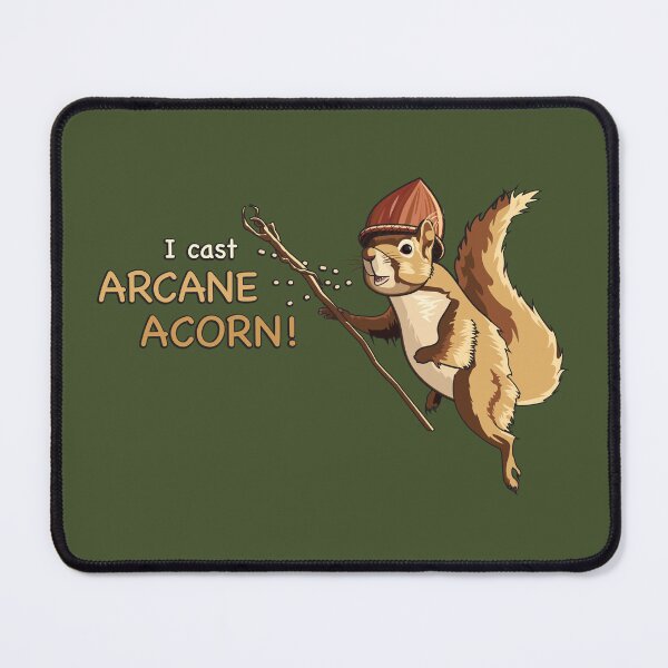 Item preview, Arcane Acorn! - Squirrel Wizard designed and sold by houseofwray.