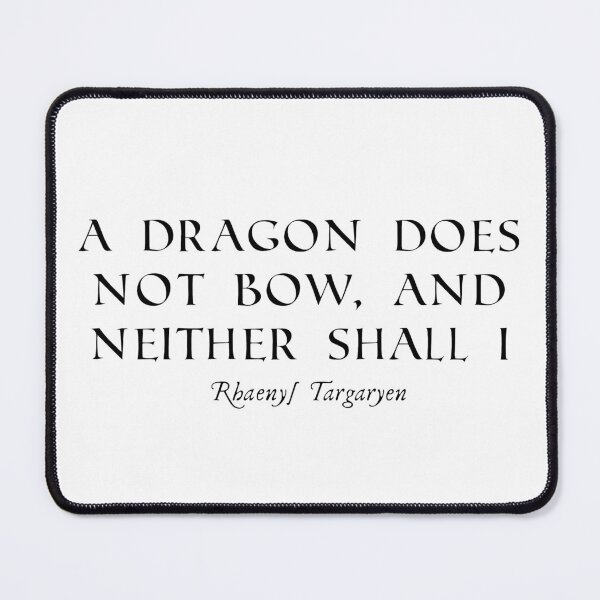 Item preview, Dragons Do Not Bow designed and sold by immelissasavin.