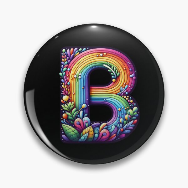 Item preview, Letter B, Rainbow designed and sold by Myra365Art.