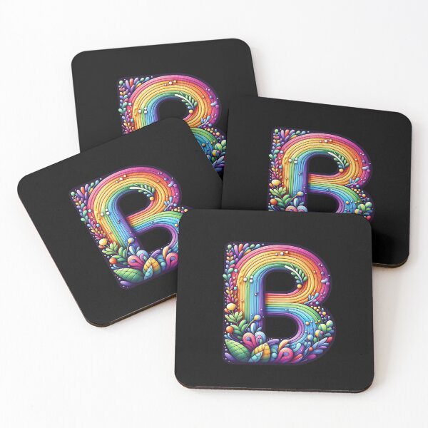 Item preview, Letter B, Rainbow designed and sold by Myra365Art.