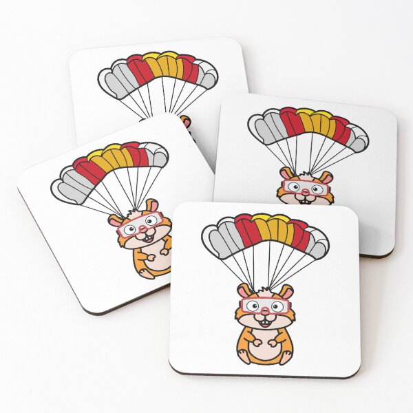 Item preview, Happy hamster has a parachute designed and sold by Pet Station.