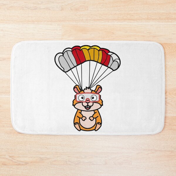 Item preview, Happy hamster has a parachute designed and sold by Pet Station.
