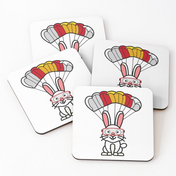 Item preview, Happy rabbit has a parachute designed and sold by Pet Station.
