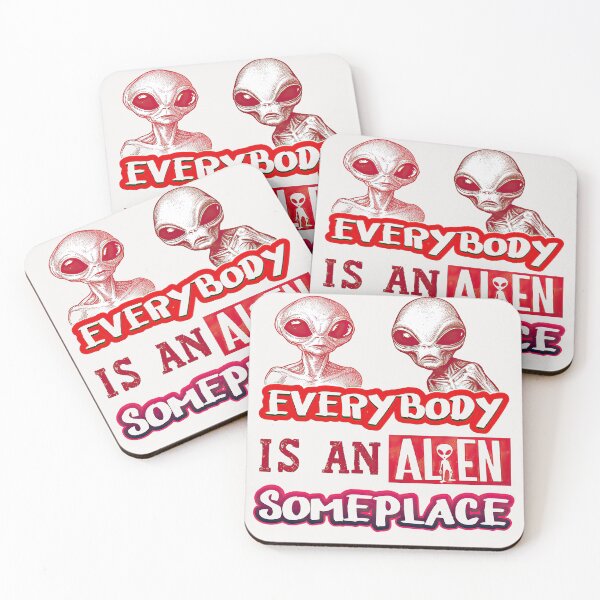 Item preview, Everybody is an Alien Someplace 5 designed and sold by Charlies-Artbox.