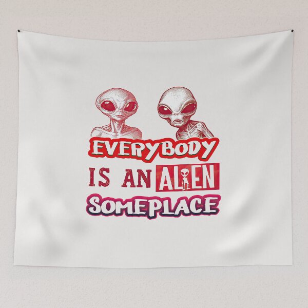 Item preview, Everybody is an Alien Someplace 5 designed and sold by 3 CITIES.