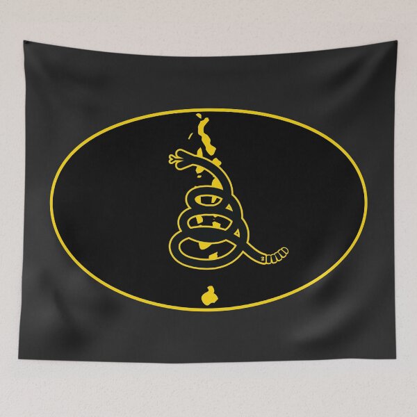 Item preview, MALDIVES - Freedom Is The Superpower - Modern Gadsden Snake Flag - Dont Tread On Me design designed and sold by pelagio.