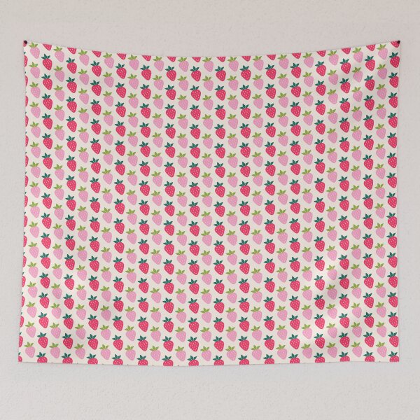 Item preview, Pink Strawberry All Over Print Design designed and sold by AlienOccupation.