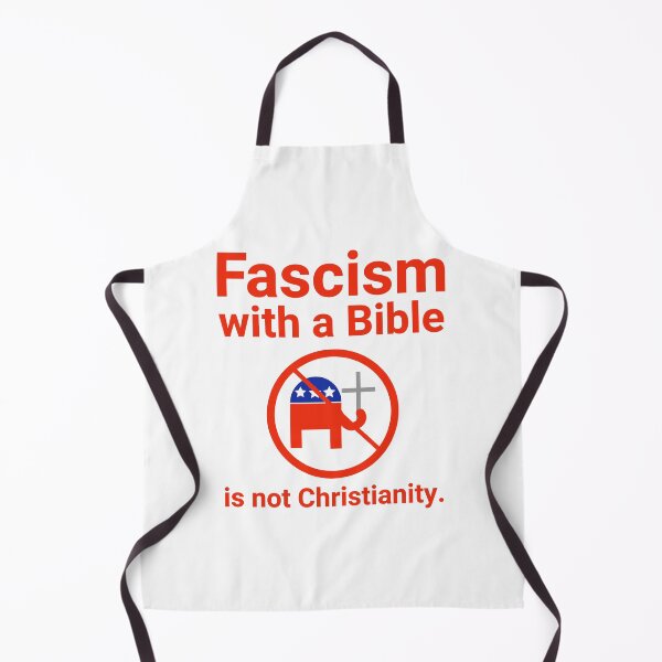 Item preview, Fascism with a bible is not Christianity  designed and sold by Rachel the Artist .