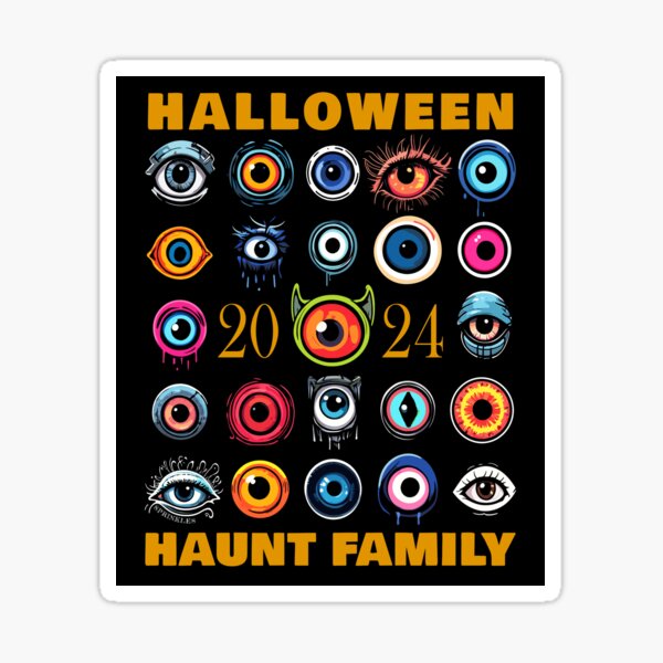Item preview, Halloween Haunt Family 2024 by Sprinkles designed and sold by HauntFamily.