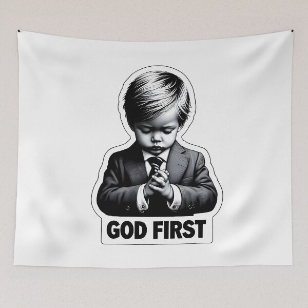 Item preview, God First: Little Boy In Prayer (The Collection) designed and sold by Takin-Thepiss.
