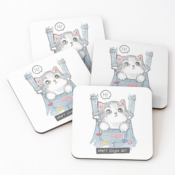 Item preview, Happy Cat - Be Happy Every Day  designed and sold by Jackson-Will.