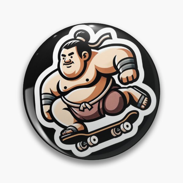Item preview, Sumo Skateboarder designed and sold by PinUpPizzazz.