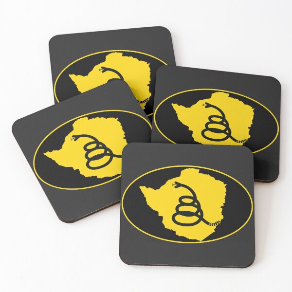 Item preview, ZIMBABWE - Freedom Is The Superpower - Modern Gadsden Snake Flag - Dont Tread On Me design designed and sold by pelagio.