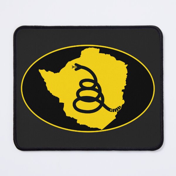 Item preview, ZIMBABWE - Freedom Is The Superpower - Modern Gadsden Snake Flag - Dont Tread On Me design designed and sold by pelagio.