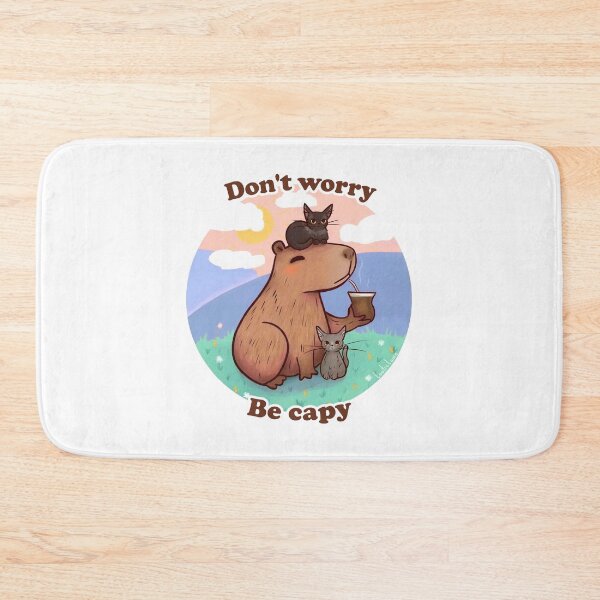 Item preview, Don't Worry Be Capy designed and sold by paoale-3.