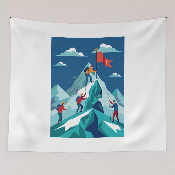 Item preview, ClimbersPlantFlags designed and sold by Whose-sweat.