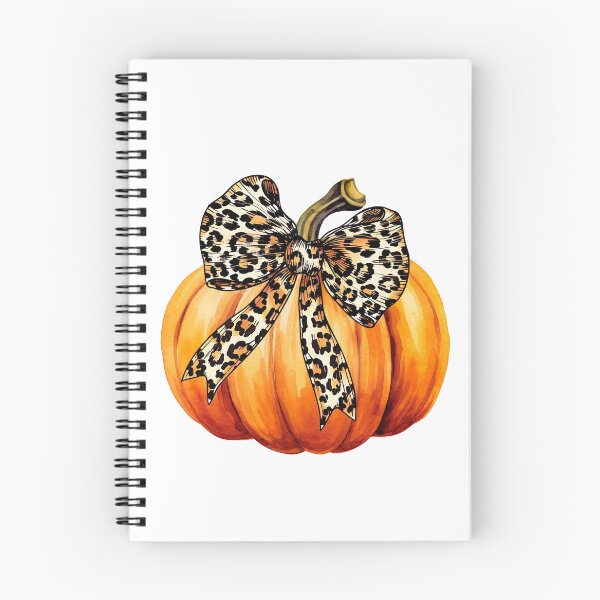 Item preview, Leopard Bow Pumpkin designed and sold by Tiffany Roy.
