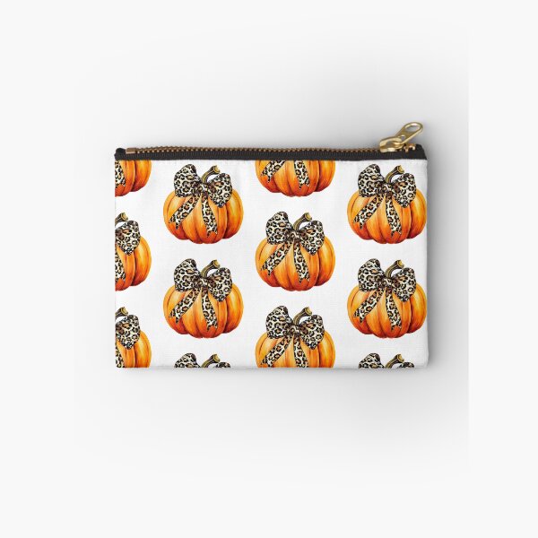 Item preview, Leopard Bow Pumpkin designed and sold by Tiffany Roy.