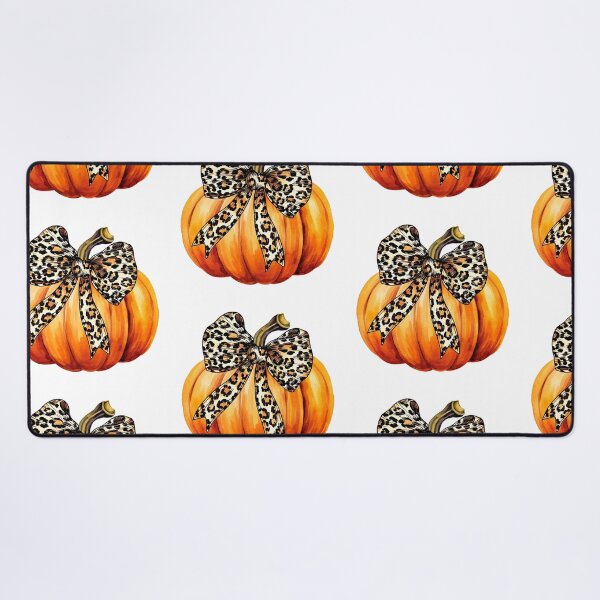 Item preview, Leopard Bow Pumpkin designed and sold by Tiffany Roy.